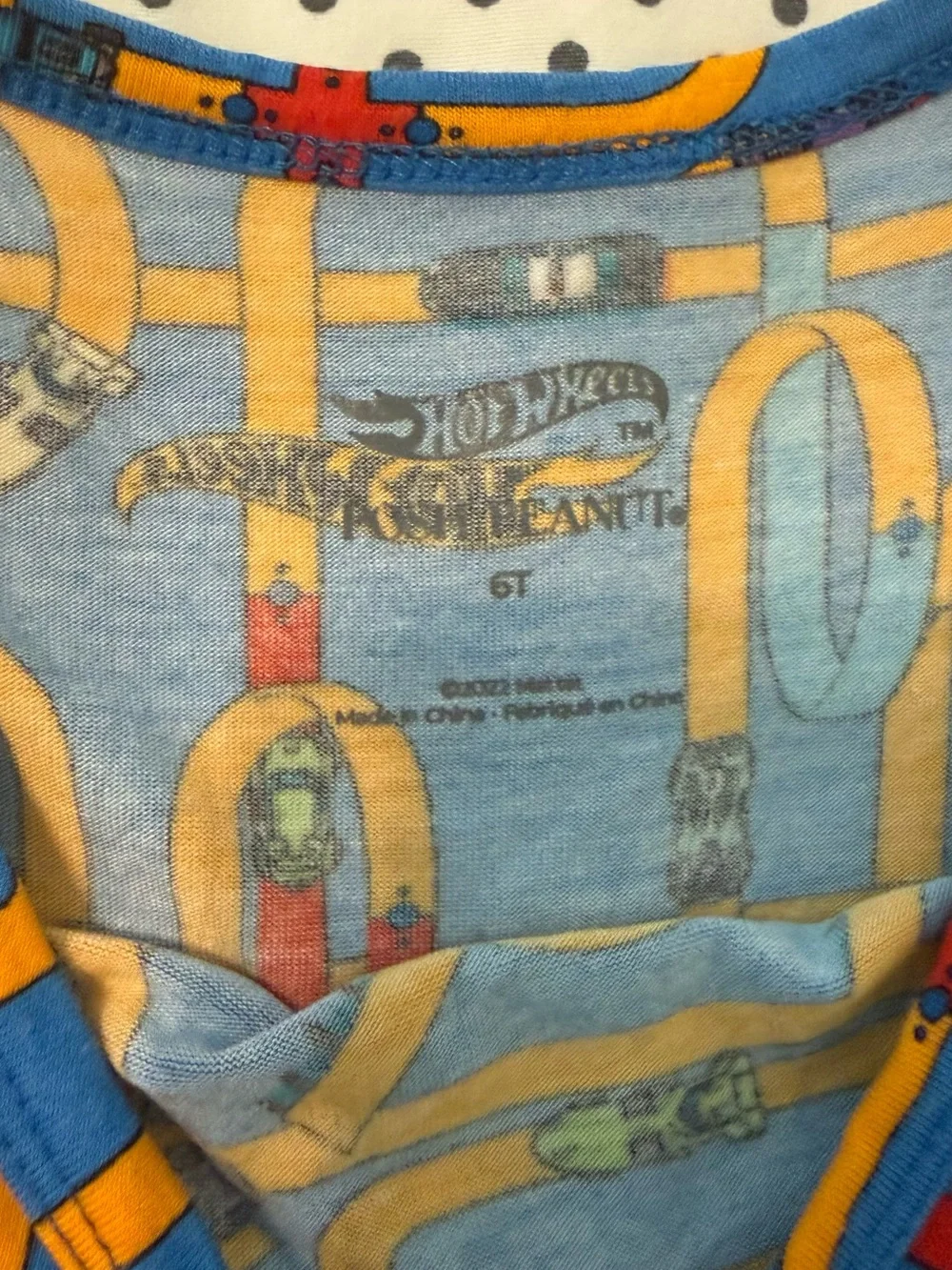 Posh Peanut x Hot Wheels shirt